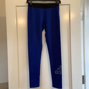 Royal blue workout leggings